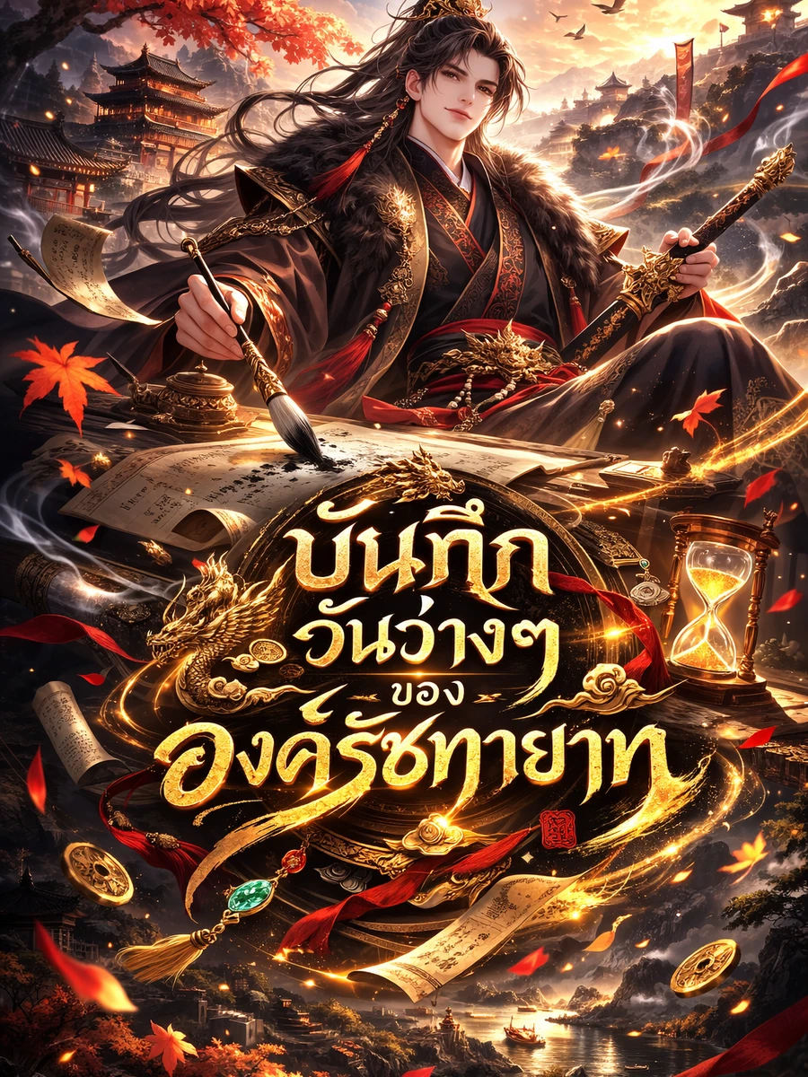 ปก บันทึกวันว่างๆ ขององค์รัชทายาท