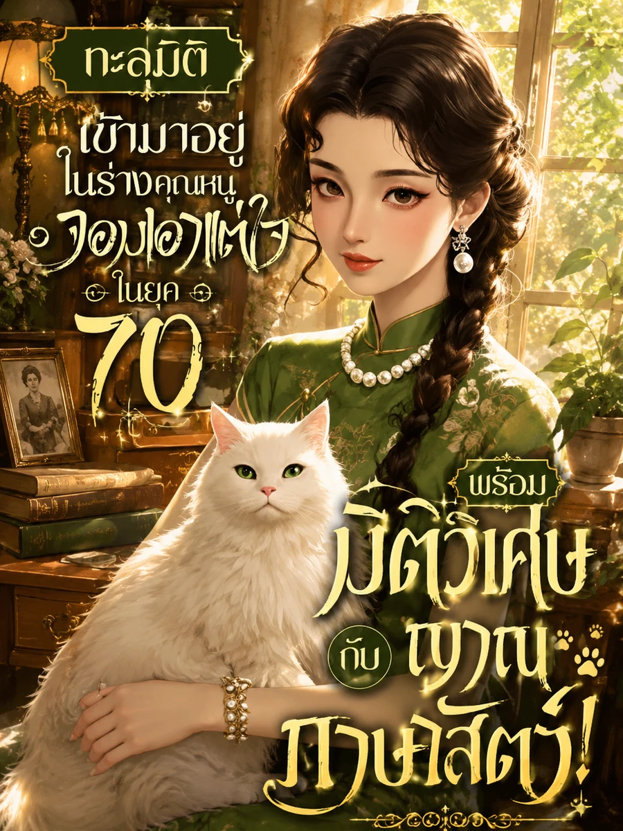 ปก (จบแล้ว) ทะลุมิติเข้ามาอยู่ในร่างคุณหนูจอมเอาแต่ใจในยุค 70 พร้อมมิติวิเศษกับญาณภาษาสัตว์!