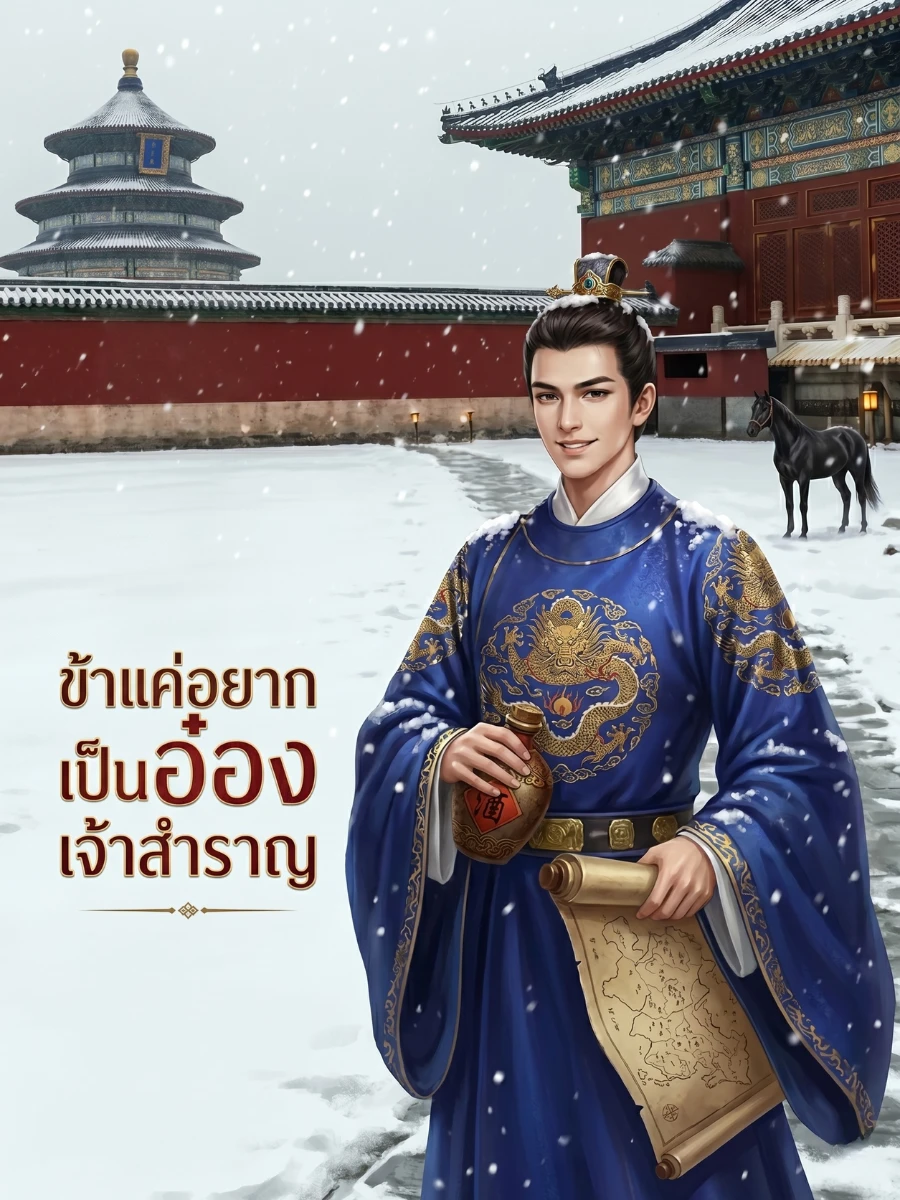 ปก ข้าแค่อยากเป็นอ๋องเจ้าสําราญ