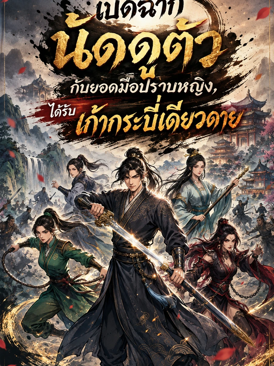 ปก เปิดฉากนัดดูตัวกับยอดมือปราบหญิง ได้รับเก้ากระบี่เดียวดาย