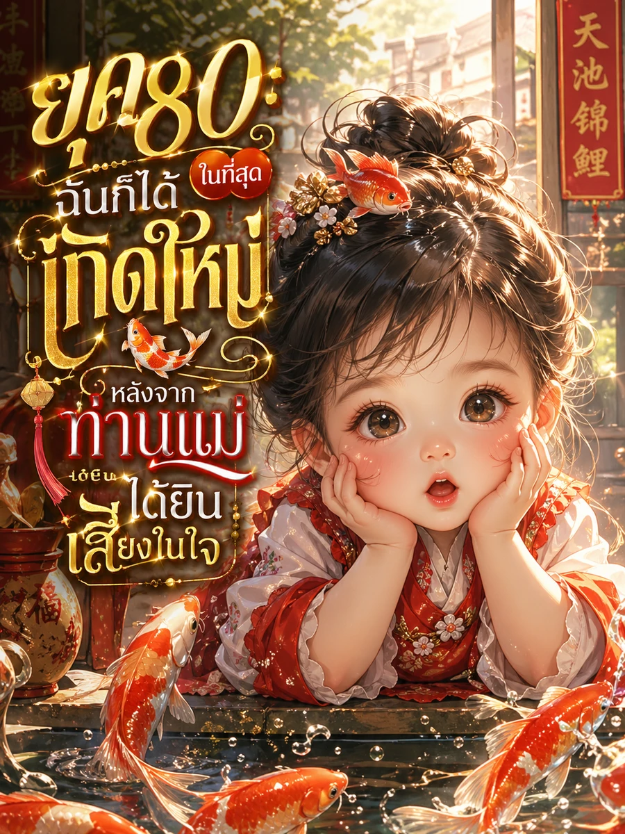 ปก ยุค 80: ในที่สุดฉันก็ได้เกิดใหม่ หลังจากท่านแม่ได้ยินเสียงในใจ