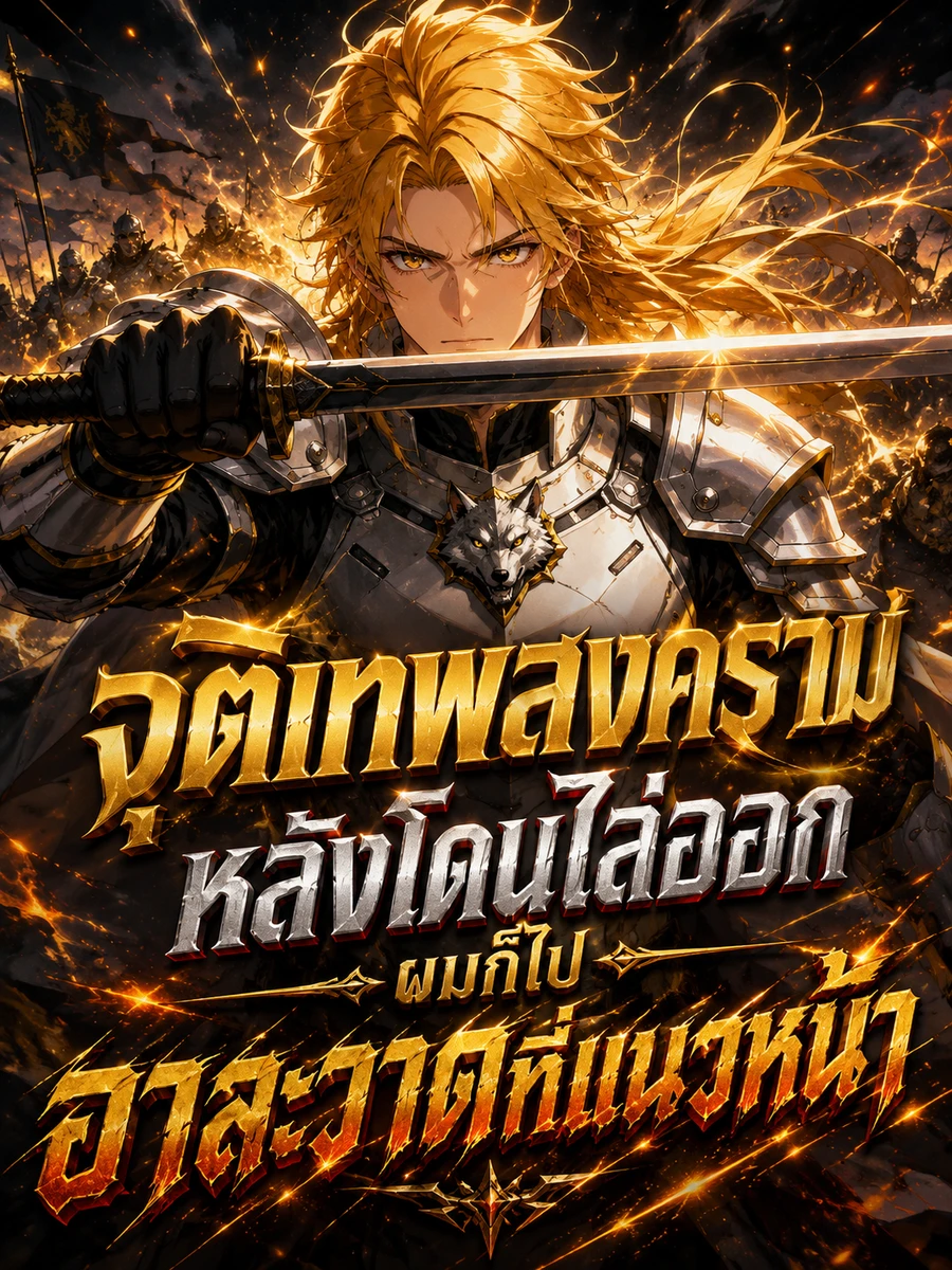 ปก จุติเทพสงครามหลังโดนไล่ออกผมก็ไปอาละวาดที่แนวหน้า