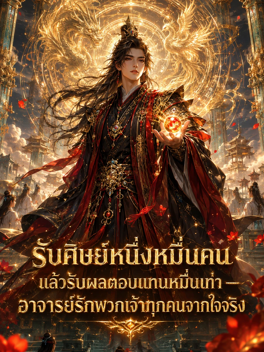 ปก รับศิษย์หนึ่งหมื่นคน แล้วรับผลตอบแทนหมื่นเท่า—อาจารย์รักพวกเจ้าทุกคนจากใจจริง