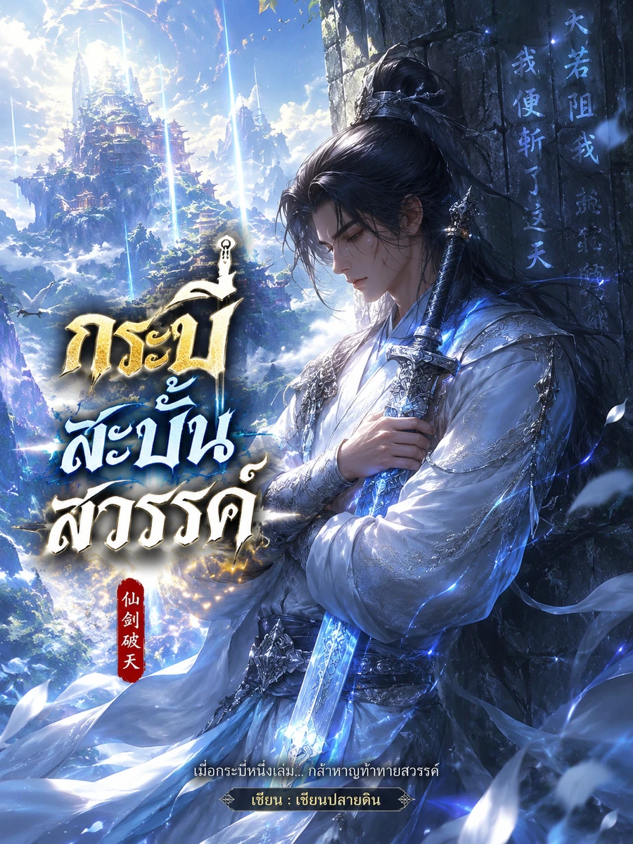 ปก กระบี่สะบั้นสวรรค์