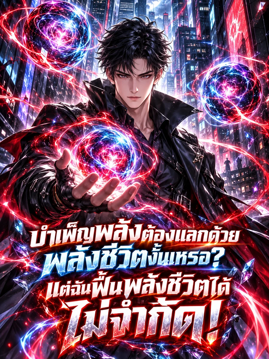 ปก บําเพ็ญพลังต้องแลกด้วยพลังชีวิตงั้นเหรอ? แต่ฉันฟื้นพลังชีวิตได้ไม่จํากัด!