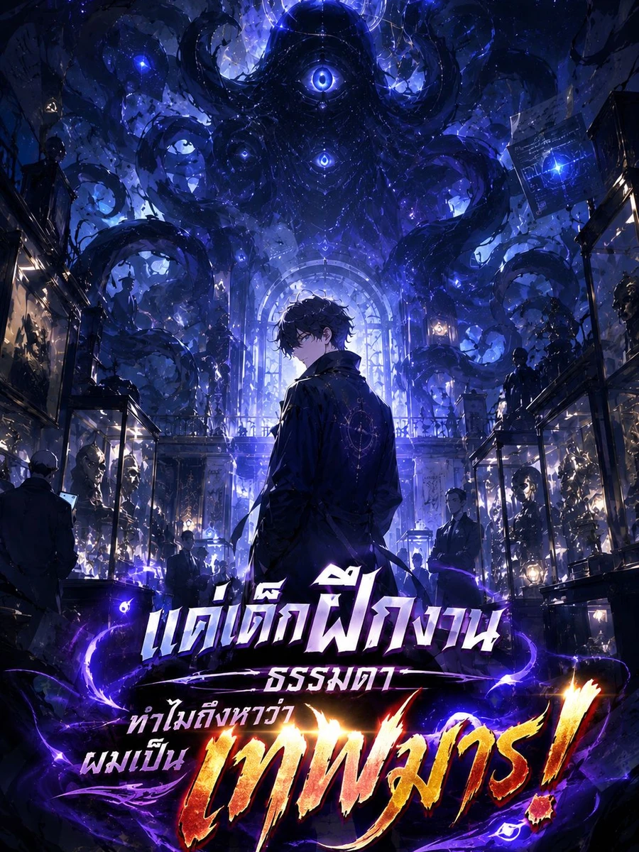 ปก แค่เด็กฝึกงานธรรมดา ทําไมถึงหาว่าผมเป็นเทพมาร!