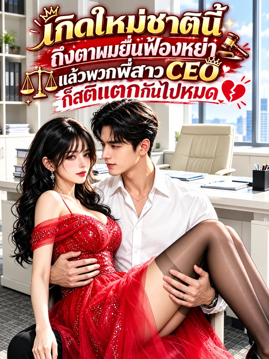 ปก "เกิดใหม่ชาตินี้ ถึงตาผมยื่นฟ้องหย่า แล้วพวกพี่สาว CEO ก็สติแตกกันไปหมด"
