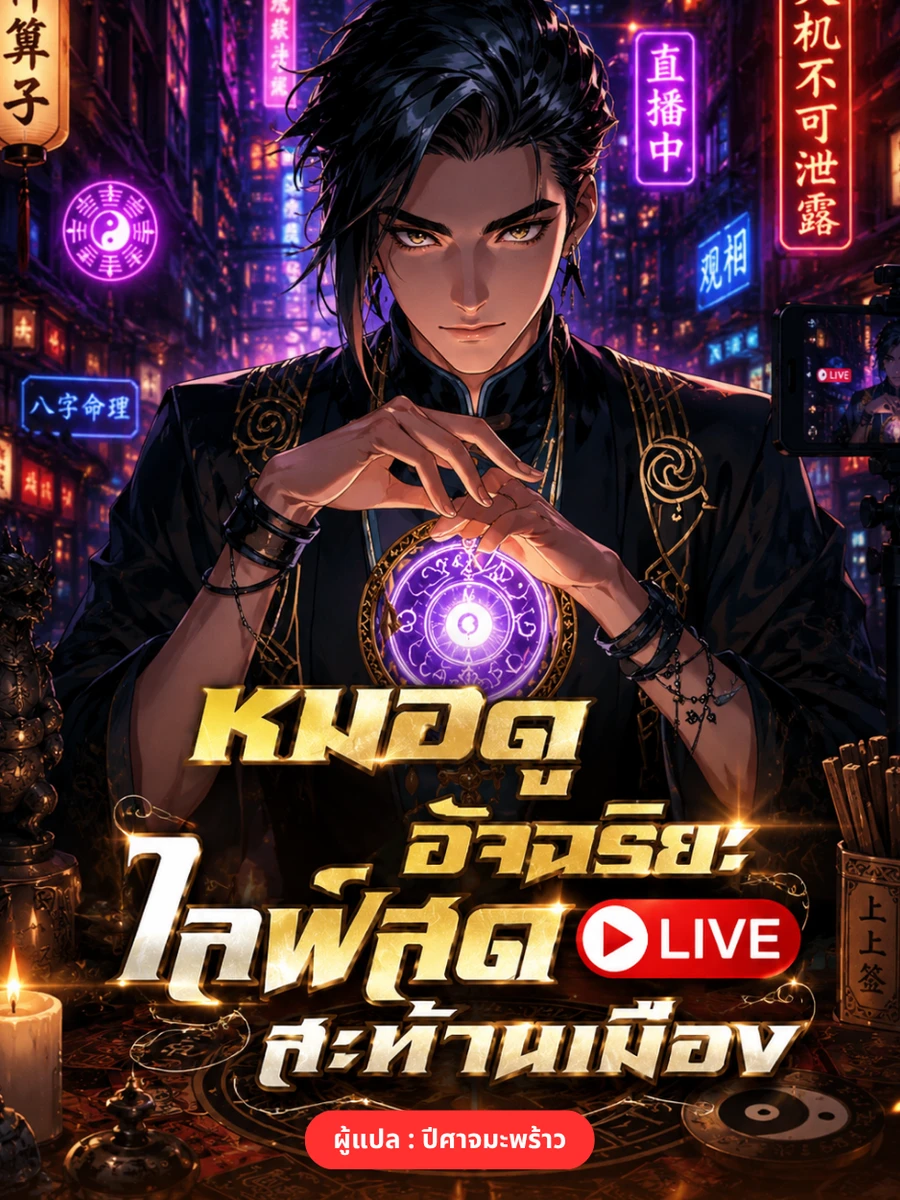 ปก หมอดูอัจฉริยะ ไลฟ์สดสะท้านเมือง
