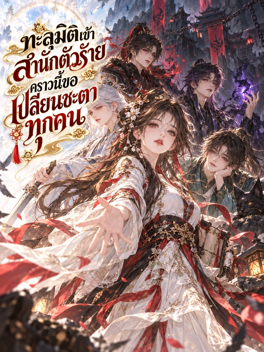 ปก ทะลุมิติเข้าสํานักตัวร้าย คราวนี้ขอเปลี่ยนชะตาทุกคน
