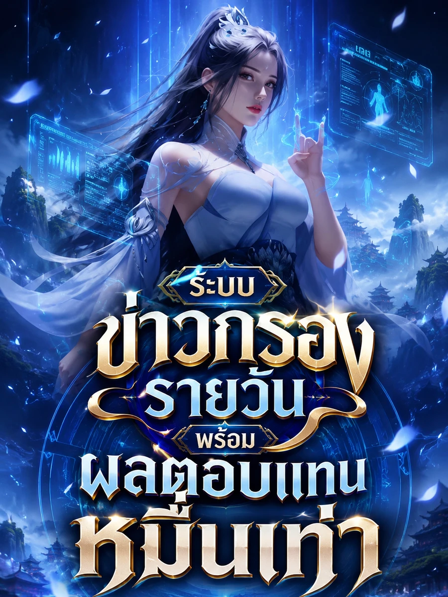 ปก ระบบข่าวกรองรายวัน พร้อมผลตอบแทนหมื่นเท่า