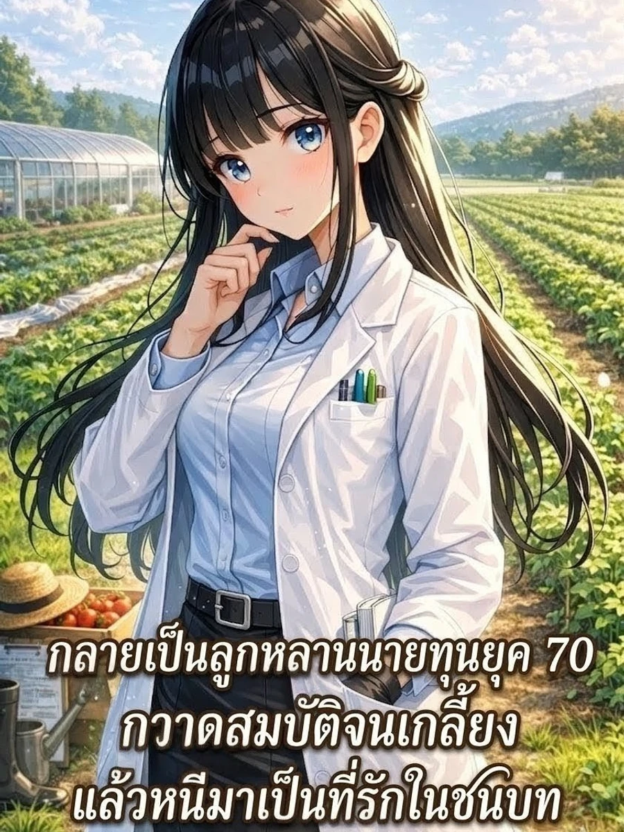 ปก [จบแล้ว] กลายเป็นลูกหลานนายทุนยุค 70 กวาดสมบัติจนเกลี้ยง แล้วหนีมาเป็นที่รักในชนบท