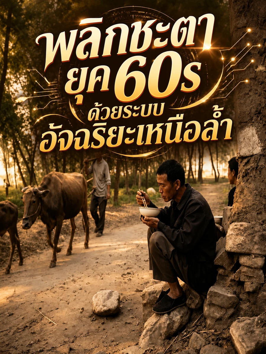 ปก พลิกชะตายุค 60s ด้วยระบบอัจฉริยะเหนือล้ํา