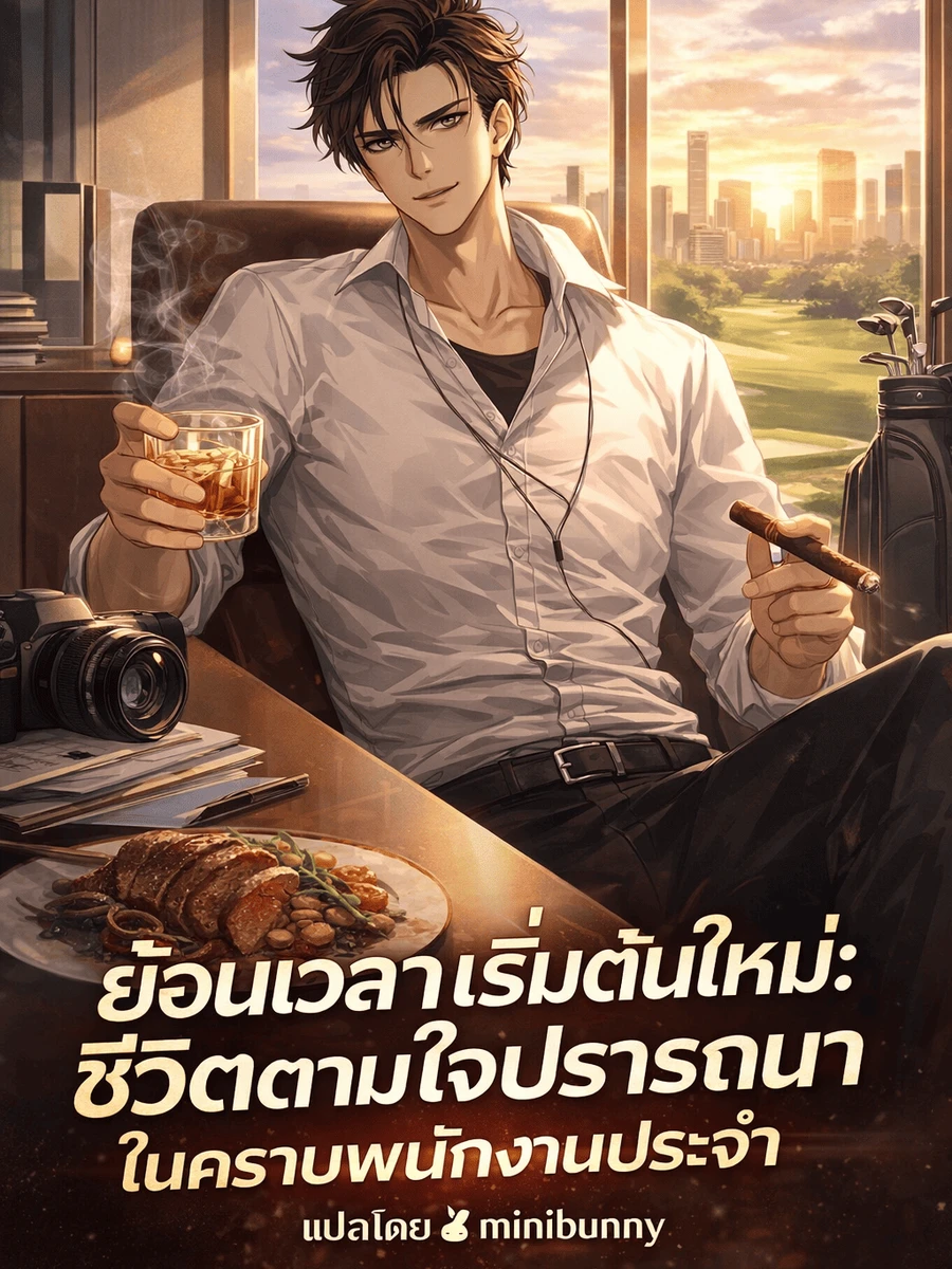 ปก ย้อนเวลาเริ่มต้นใหม่ ชีวิตตามใจปรารถนา ในคราบพนักงานประจํา