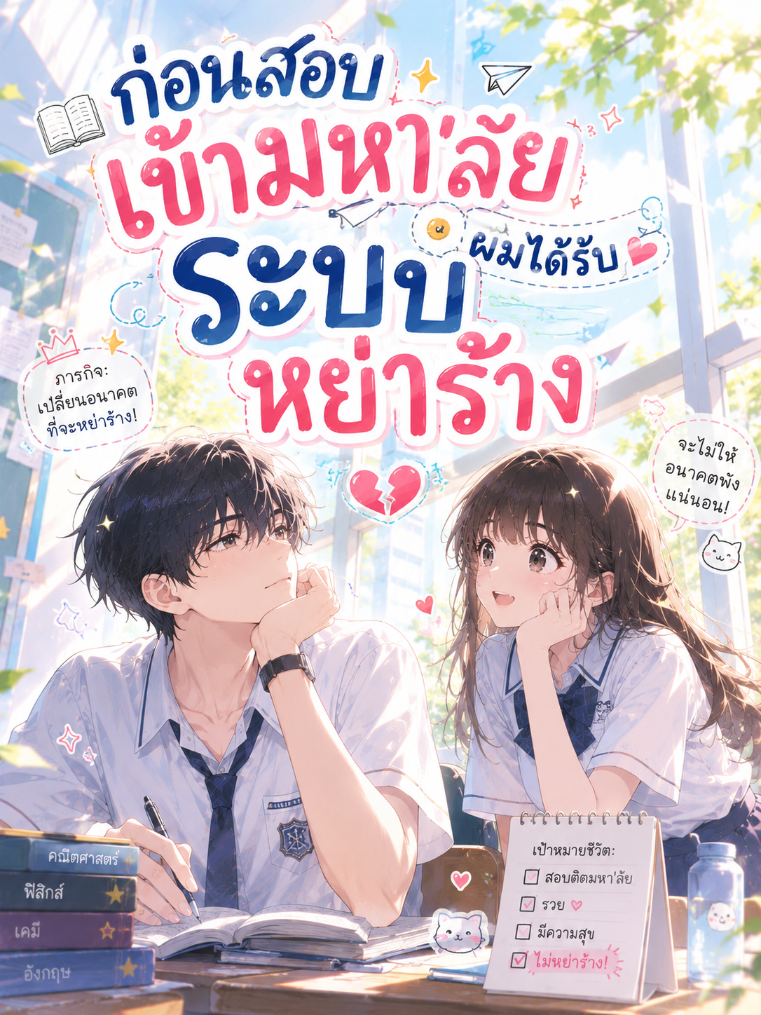 ปก ก่อนสอบเข้ามหาลัย ผมได้รับระบบหย่าร้าง