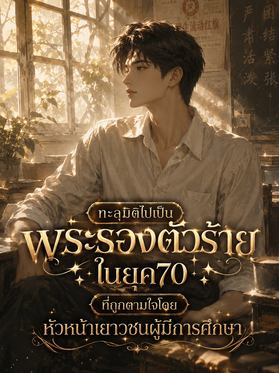 ปก (จบ) ทะลุมิติไปเป็นพระรองตัวร้าย ในยุค 70 ที่ถูกตามใจโดยหัวหน้าเยาวชนผู้มีการศึกษา