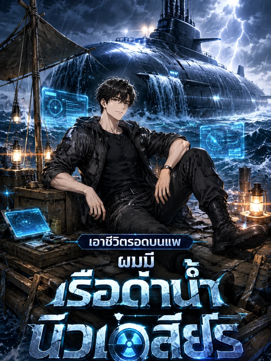 ปก เอาชีวิตรอดบนแพ: ผมมีเรือดําน้ํานิวเคลียร์!
