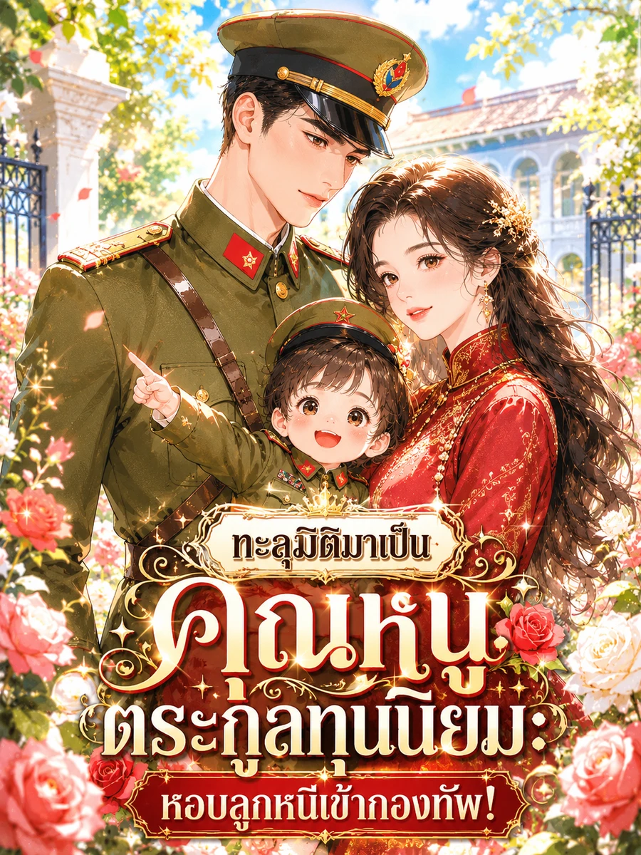 ปก (จบแล้ว) ทะลุมิติมาเป็นคุณหนูตระกูลทุนนิยม: หอบลูกหนีเข้ากองทัพ!