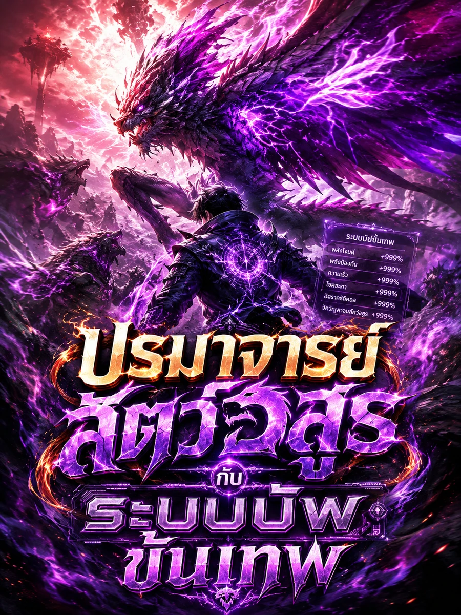 ปก ปรมาจารย์สัตว์อสูรกับระบบบัฟขั้นเทพ