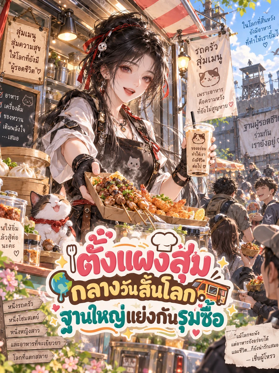 ปก [จบแล้ว]ตั้งแผงสุ่มกลางวันสิ้นโลก ฐานใหญ่แย่งกันรุมซื้อ