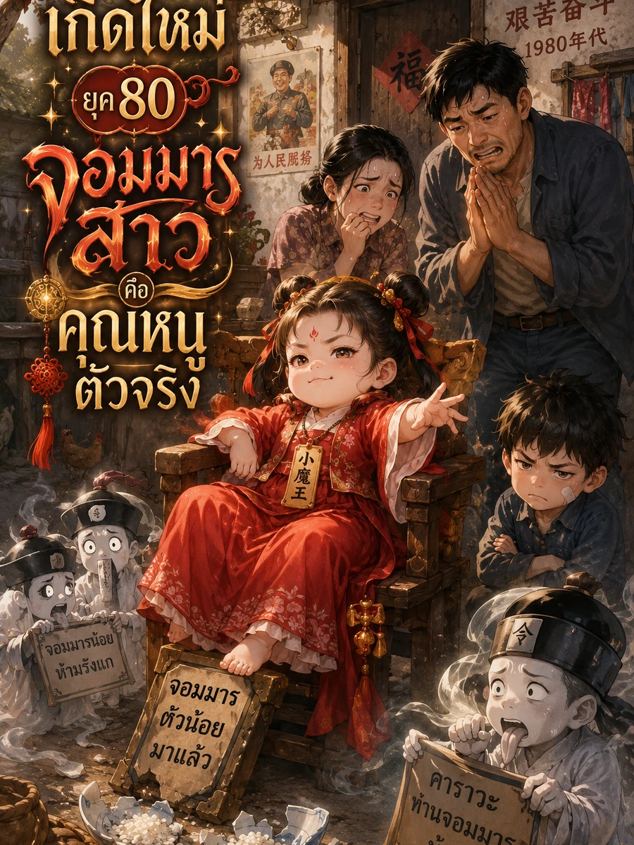 ปก (จบแล้ว) เกิดใหม่ยุค 80: จอมมารสาวคือคุณหนูตัวจริง