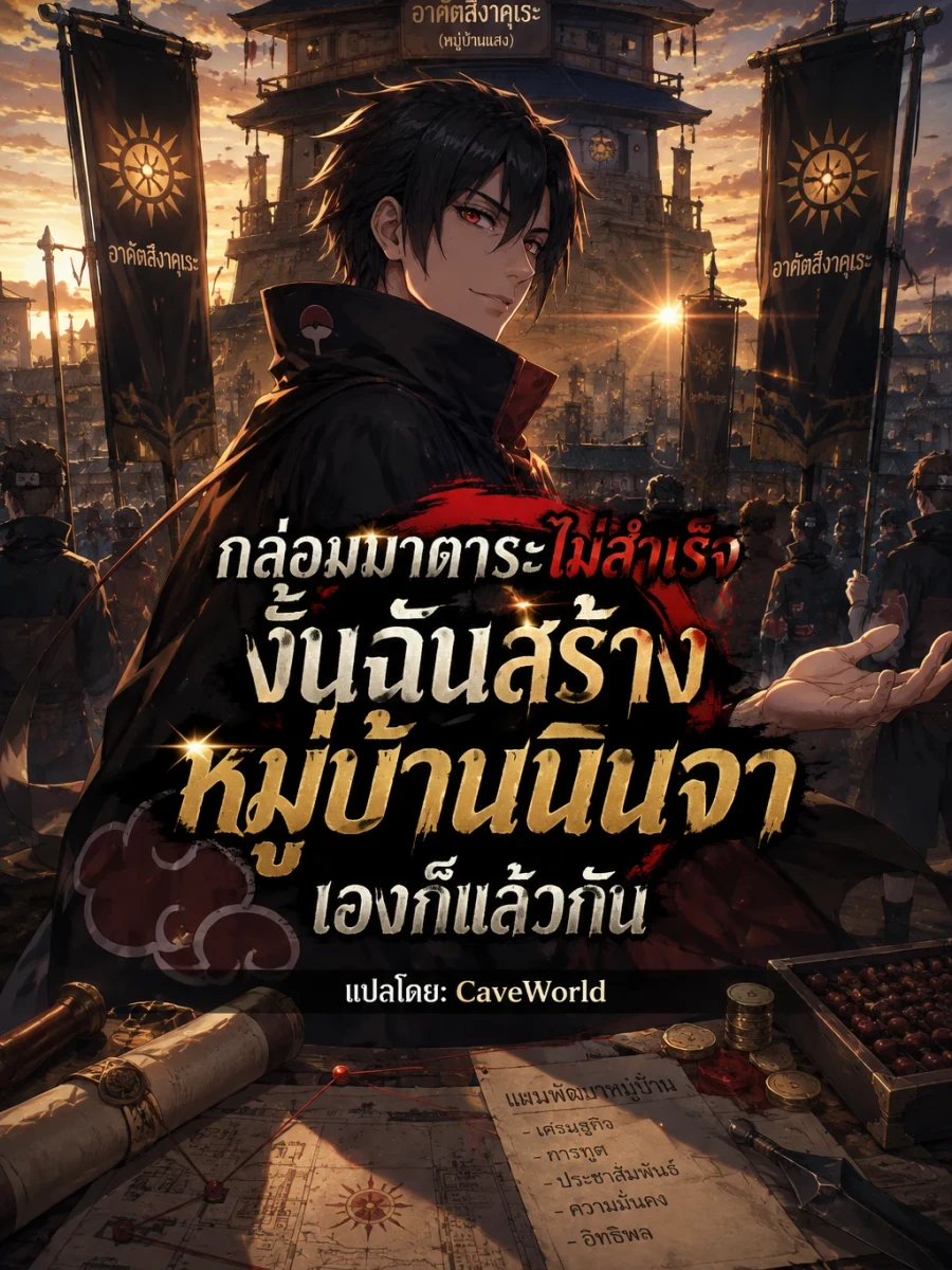 ปก กล่อมมาดาระไม่สําเร็จ งั้นฉันสร้างหมู่บ้านนินจาเองก็แล้วกัน