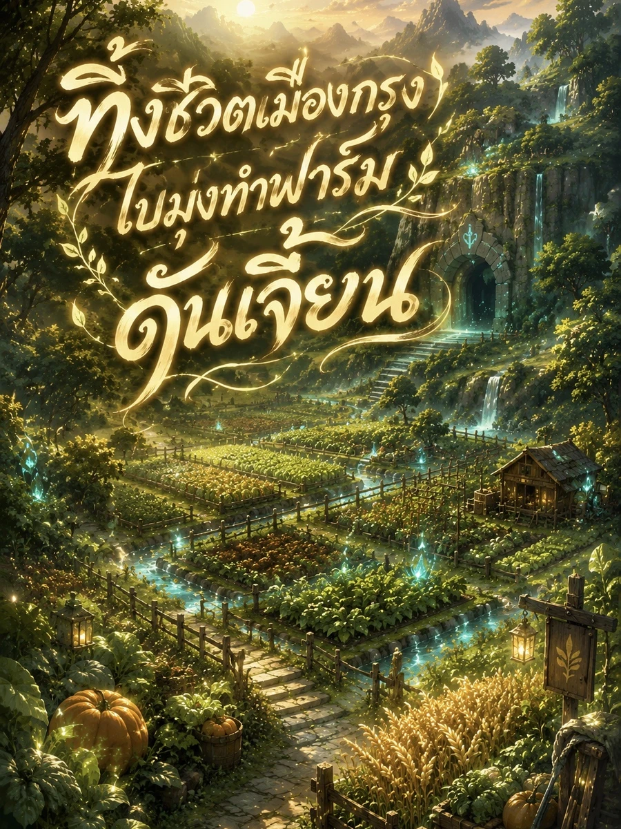 ปก ทิ้งชีวิตเมืองกรุง ไปมุ่งทําฟาร์มดันเจี้ยน