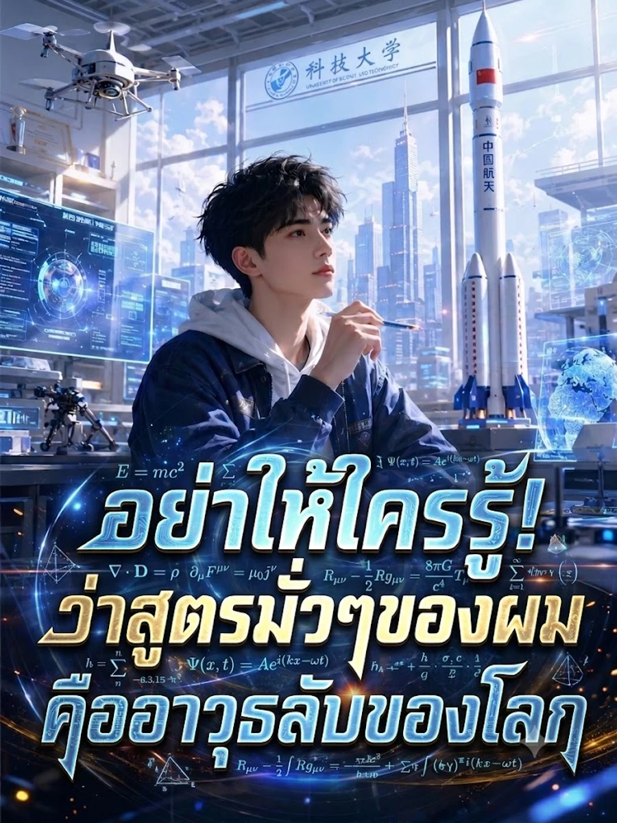 ปก อย่าให้ใครรู้! ว่าสูตรมั่วๆ ของผมคืออาวุธลับของโลก