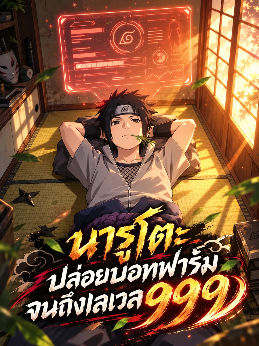 ปก นารูโตะ: ปล่อยบอทฟาร์มจนถึงเลเวล 999