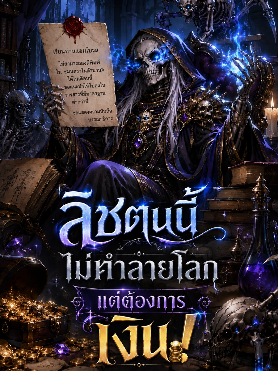 ปก ลิชตนนี้ไม่ทําลายโลก แต่ต้องการเงิน!