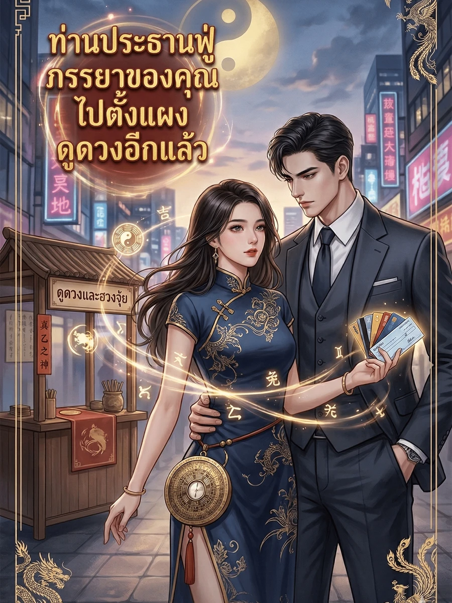 ปก ท่านประธานฟู่ ภรรยาของคุณไปตั้งแผงดูดวงอีกแล้ว