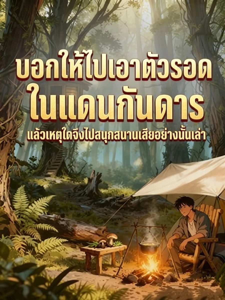 ปก บอกให้ไปเอาตัวรอดในแดนกันดาร แล้วเหตุใดจึงไปสนุกสนานเสียอย่างนั้นเล่า
