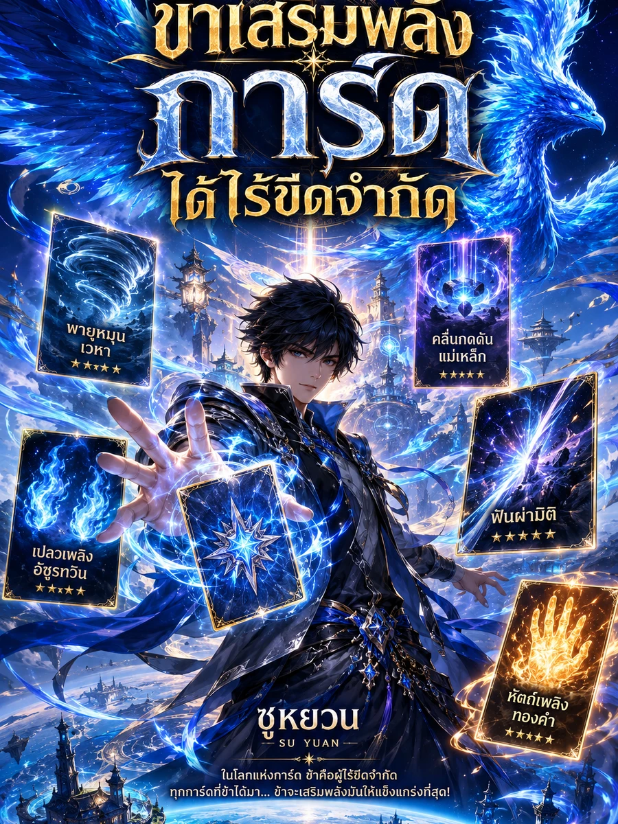ปก ข้าเสริมพลังการ์ดได้ไร้ขีดจํากัด