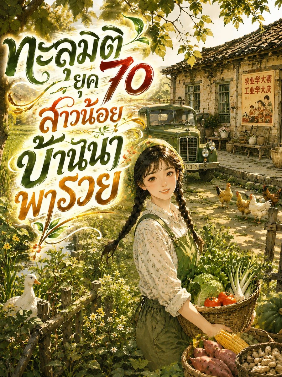 ปก ทะลุมิติยุค 70 สาวน้อยบ้านนาพารวย