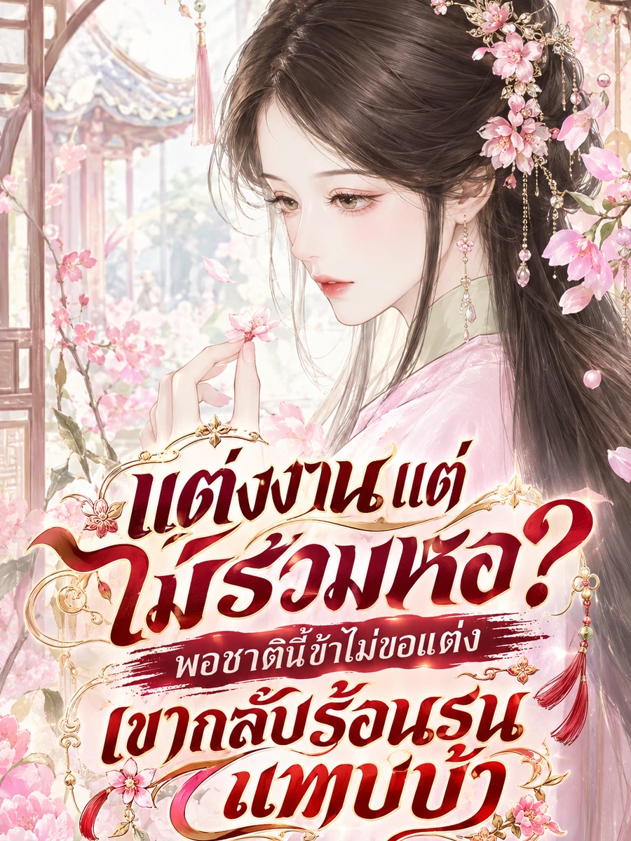 ปก แต่งงานแต่ไม่ร่วมหอ พอชาตินี้ข้าไม่ขอแต่ง เขากลับร้อนรนแทบบ้า