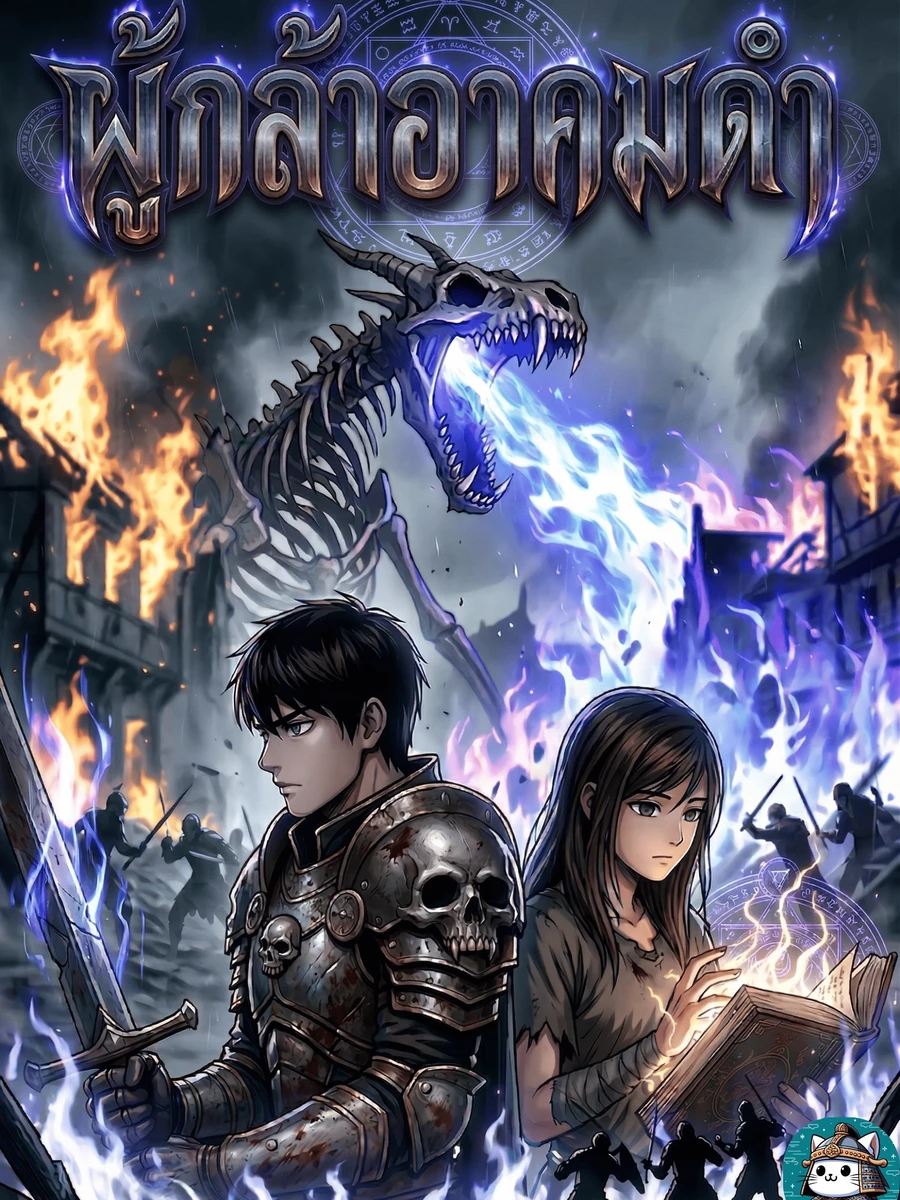 ปก [ฟรี 50ตอน] ผู้กล้าอาคมดํา