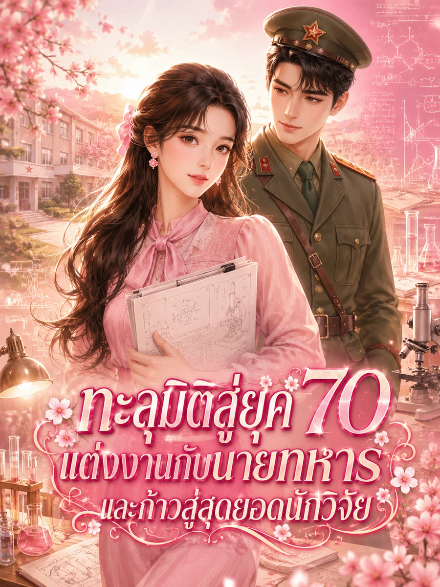 ปก ทะลุมิติสู่ยุค 70 แต่งงานกับนายทหารและก้าวสู่สุดยอดนักวิจัย