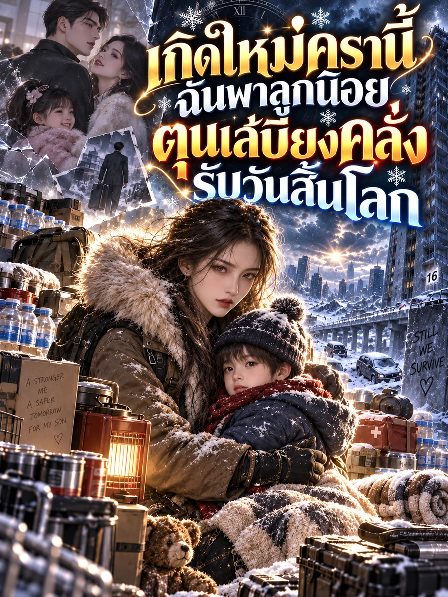 ปก (จบแล้ว) เกิดใหม่ครานี้ ฉันพาลูกน้อยตุนเสบียงคลั่งรับวันสิ้นโลก
