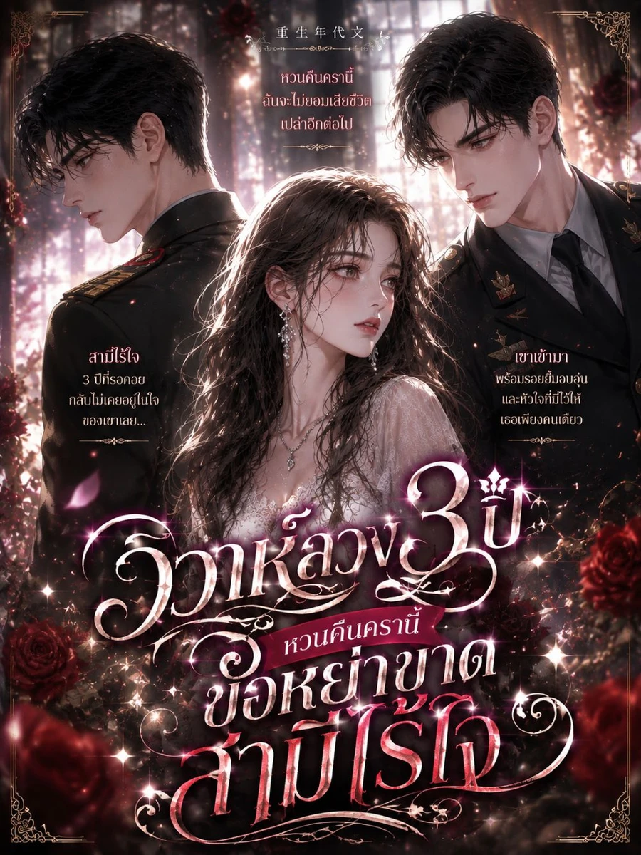 ปก วิวาห์ลวงสามปี หวนคืนครานี้ขอหย่าขาดสามีไร้ใจ