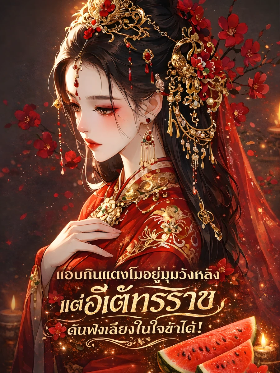 ปก [จบแล้ว] แอบกินแตงโมอยู่มุมวังหลัง แต่อิเต้ทรราชดันฟังเสียงในใจข้าได้
