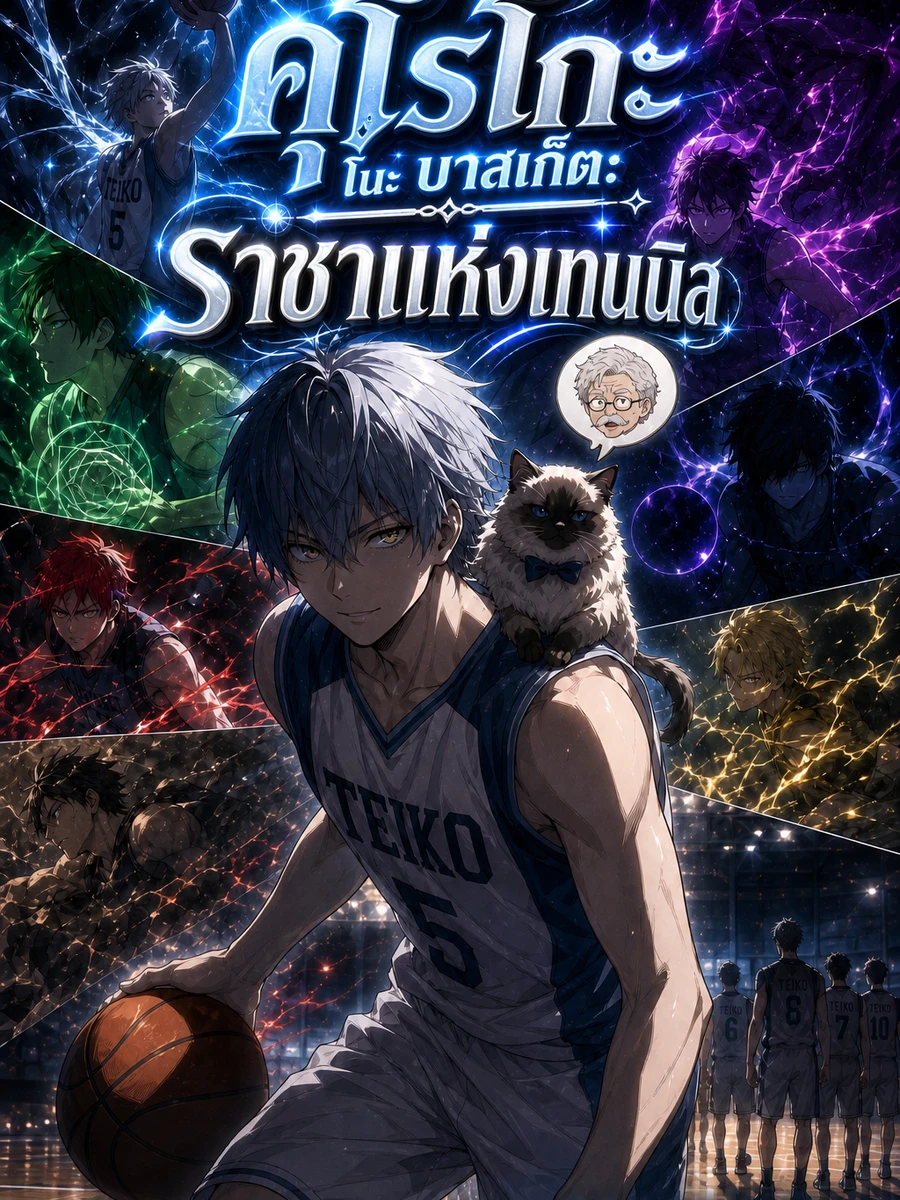 ปก คุโรโกะ โนะ บาสเก็ต: ราชาแห่งเทนนิส
