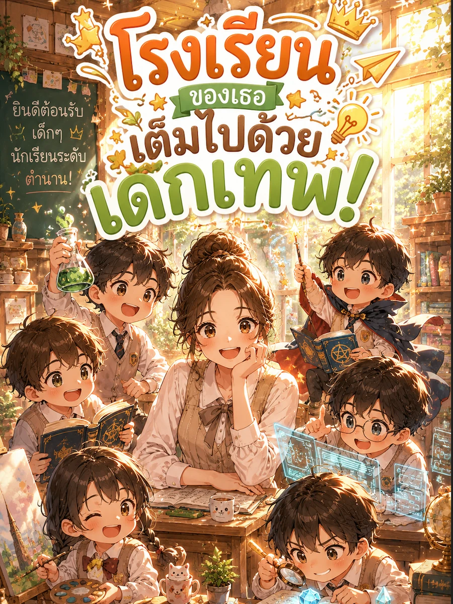ปก โรงเรียนของเธอเต็มไปด้วยเด็กเปตร!