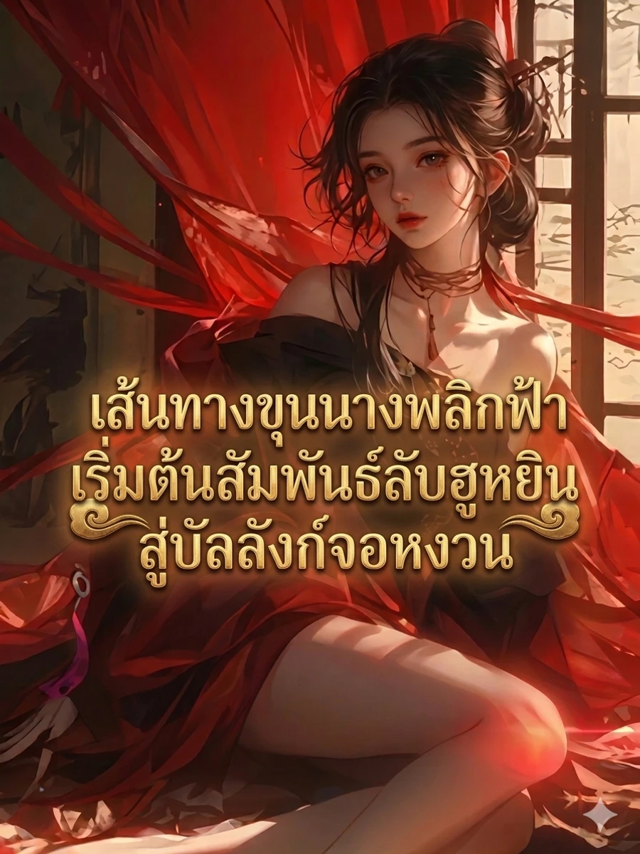 ปก เส้นทางขุนนางพลิกฟ้า เริ่มต้นสัมพันธ์ลับฮูหยิน สู่บัลลังก์จอหงวน