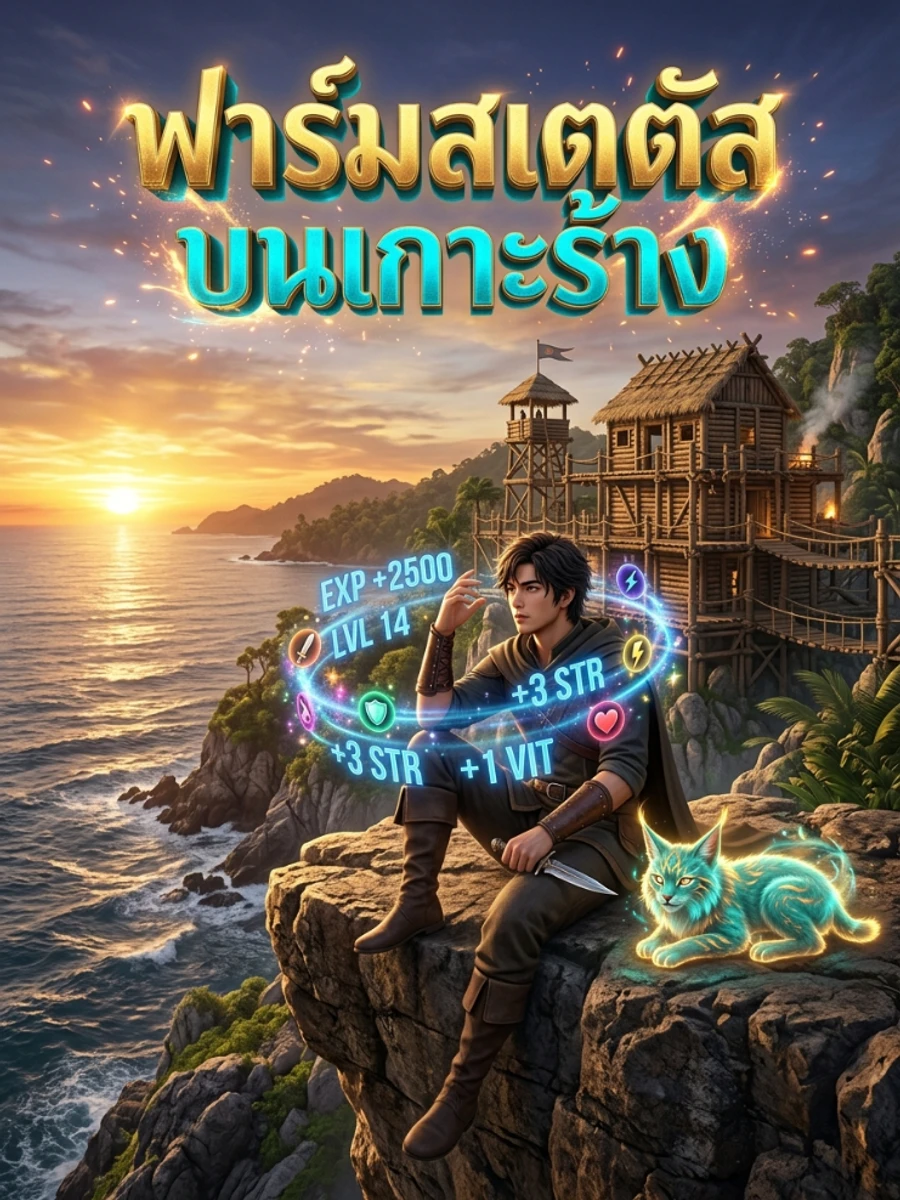ปก ฟาร์มสเตตัสบนเกาะร้าง