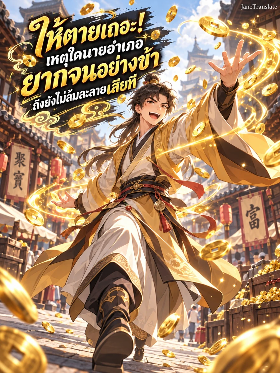 ปก ให้ตายเถอะ! เหตุใดนายอําเภอยากจนอย่างข้าถึงยังไม่ล้มละลายเสียที
