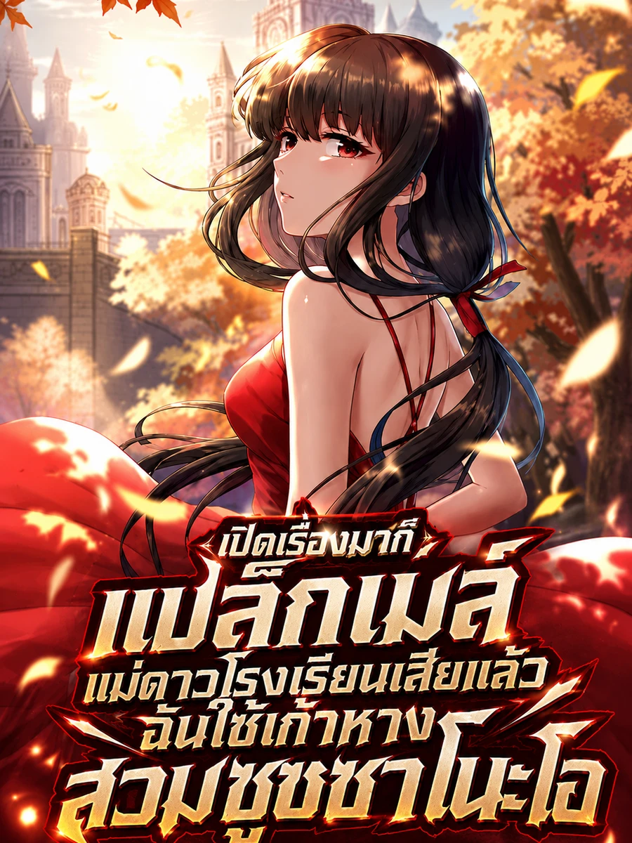 ปก เปิดเรื่องมาก็แบล็กเมล์แม่ดาวโรงเรียนเสียแล้ว ฉันใช้เก้าหางสวมซูซาโนะโอ