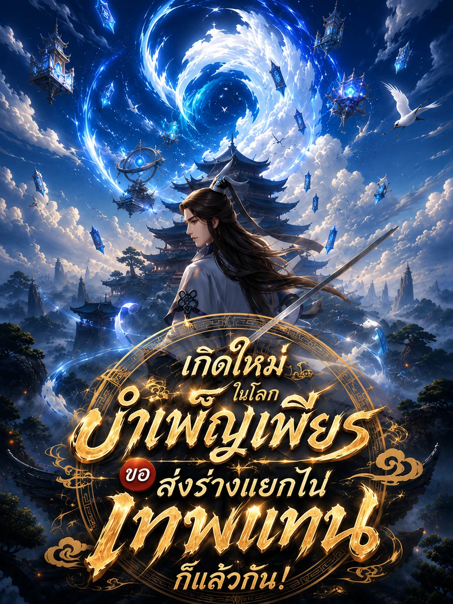 ปก เกิดใหม่ในโลกบําเพ็ญเพียรขอส่งร่างแยกไปเทพแทนก็แล้วกัน!