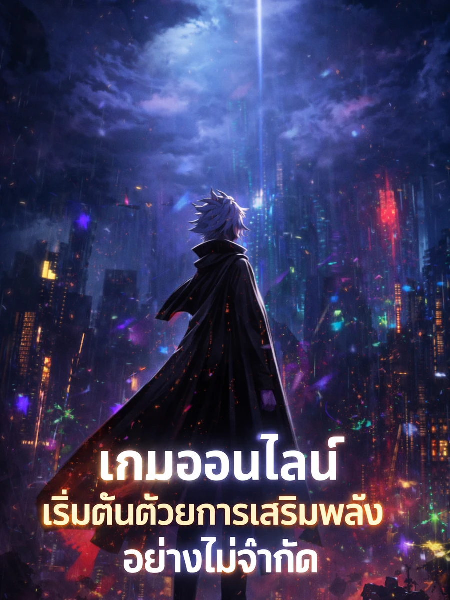 ปก เกมส์ออนไลน์ เริ่มต้นด้วยการเสริมพลังอย่างไร้ขีดจํากัด