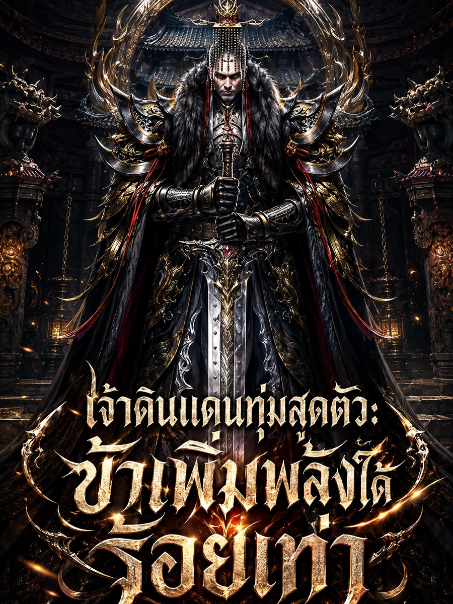 ปก [จบแล้ว] เจ้าดินแดนทุ่มสุดตัว: ข้าเพิ่มพลังได้ร้อยเท่า