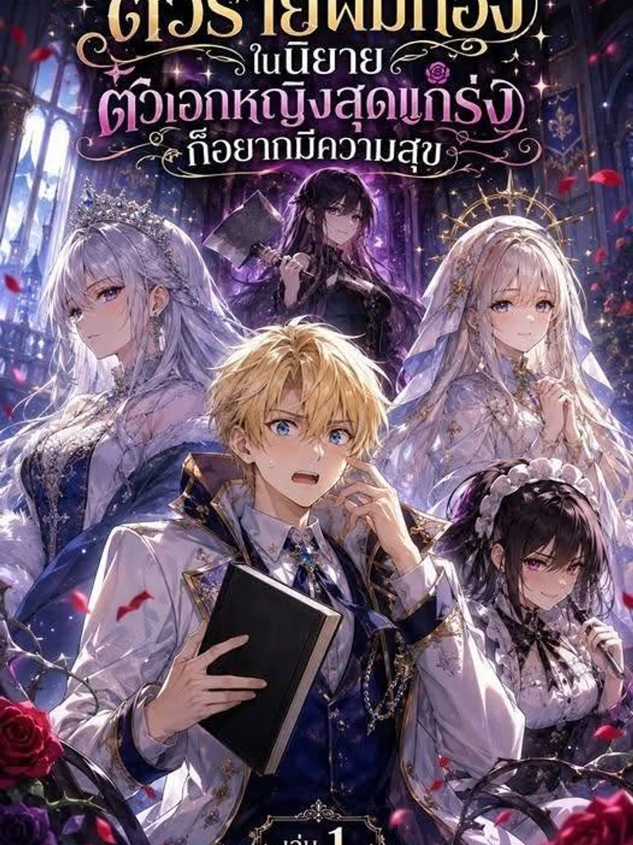 ปก ตัวร้ายหัวทองในนิยายที่นางเอกไร้เทียมทาน ก็อยากมีความสุขเหมือนกัน
