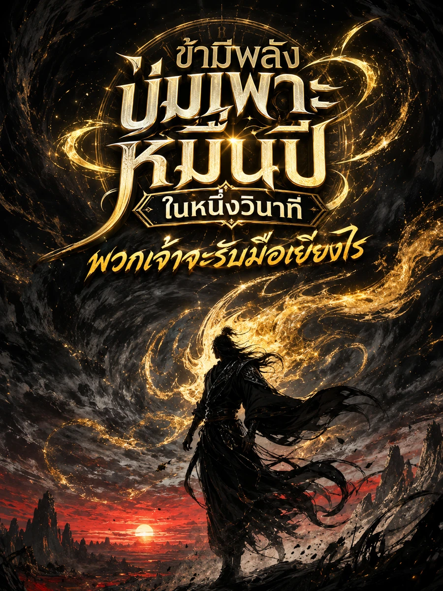 ปก ข้ามีพลังบ่มเพาะหมื่นปีในหนึ่งวินาที พวกเจ้าจะรับมือเยี่ยงไร